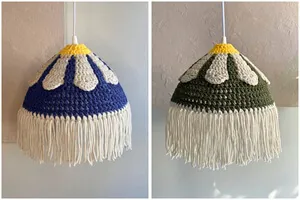 Luminária de Crochê Modelo 4