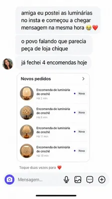 Depoimento Aluna Crochê 1
